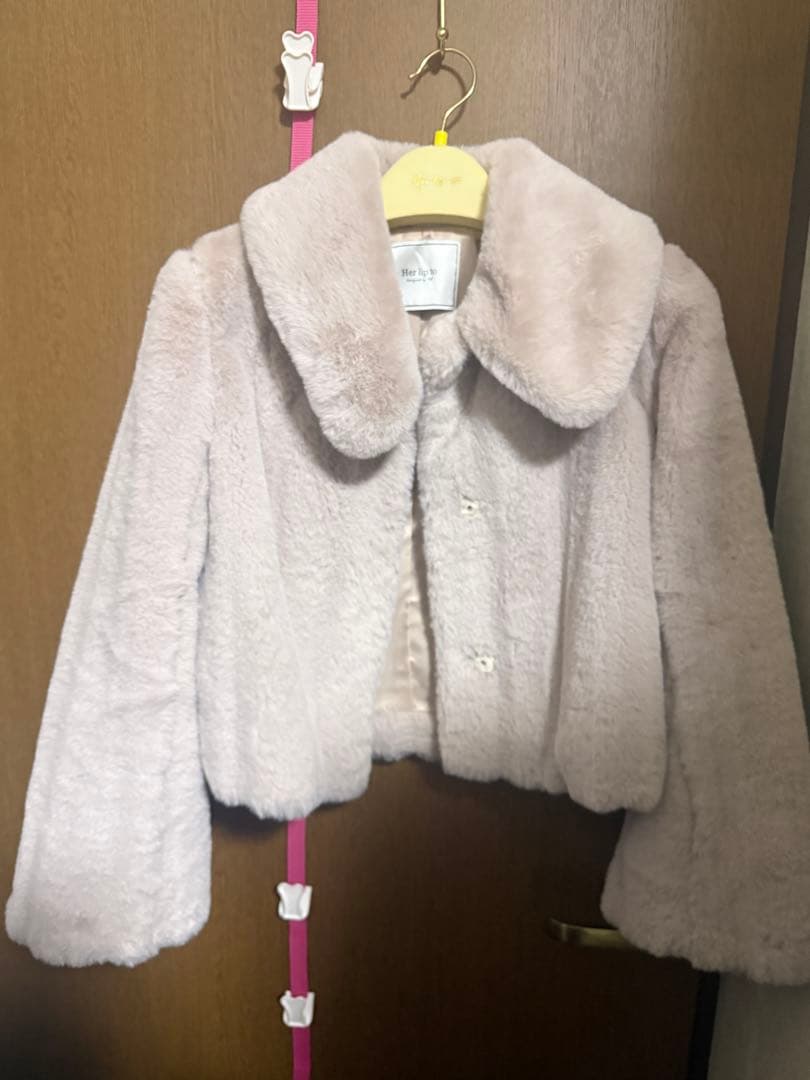 ジャケット・アウター Winter Love Faux Fur Coat herlipto