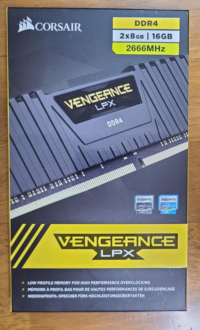 メモリー Corsair Vengeance LPX DDR4 16GB 2666MHz
