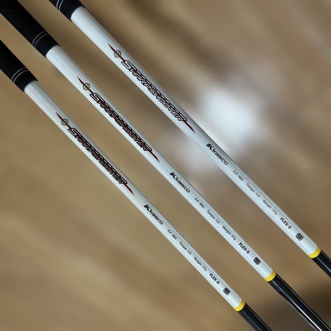 反発性を究めたキャスコパワートルネード SHARP SHOOTER ３本セット