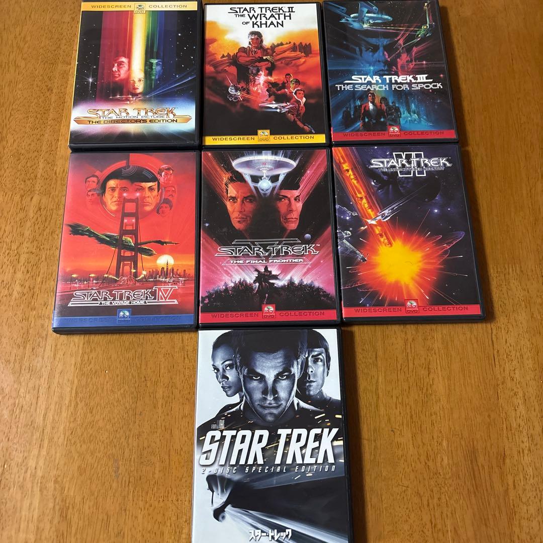 Star Trek:DVDボックスセット& 劇場版7点