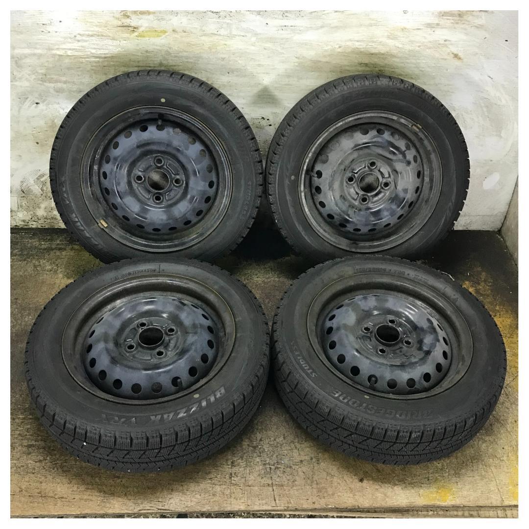 専用259 BRIDGESTONE VRX 155/65R14 スタッドレス