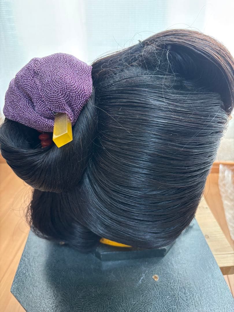 大衆演劇　日本髪かつら　舞台　舞台に