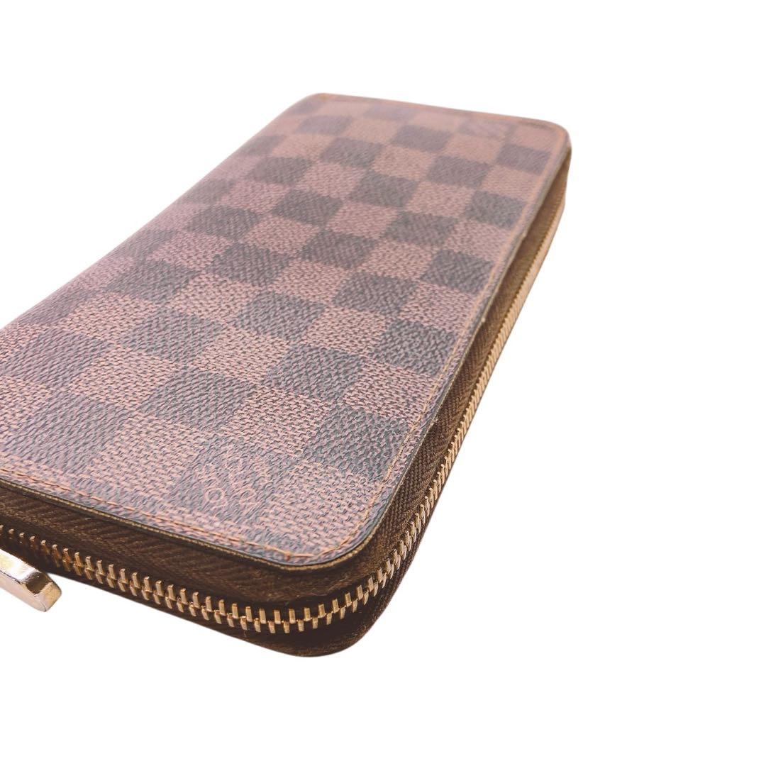 【ジャンク】LOUIS VUITTON ダミエジッピーウォレット☆鑑定済みです