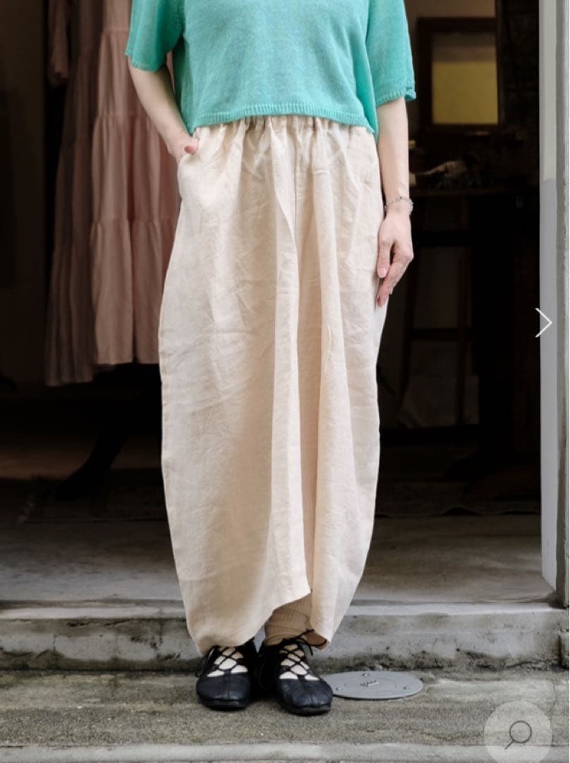 パンツ suzukitakayuki dhoti col.nude
