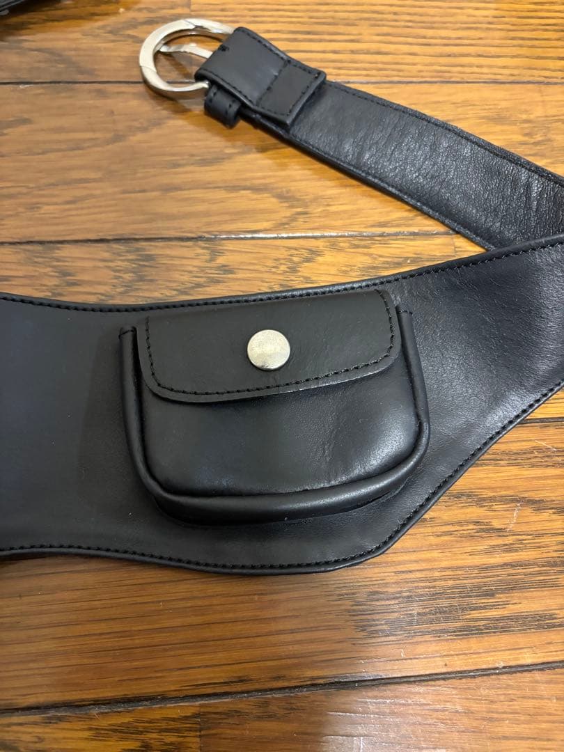 gimaguasボディバッグ・ベルト　ブラック