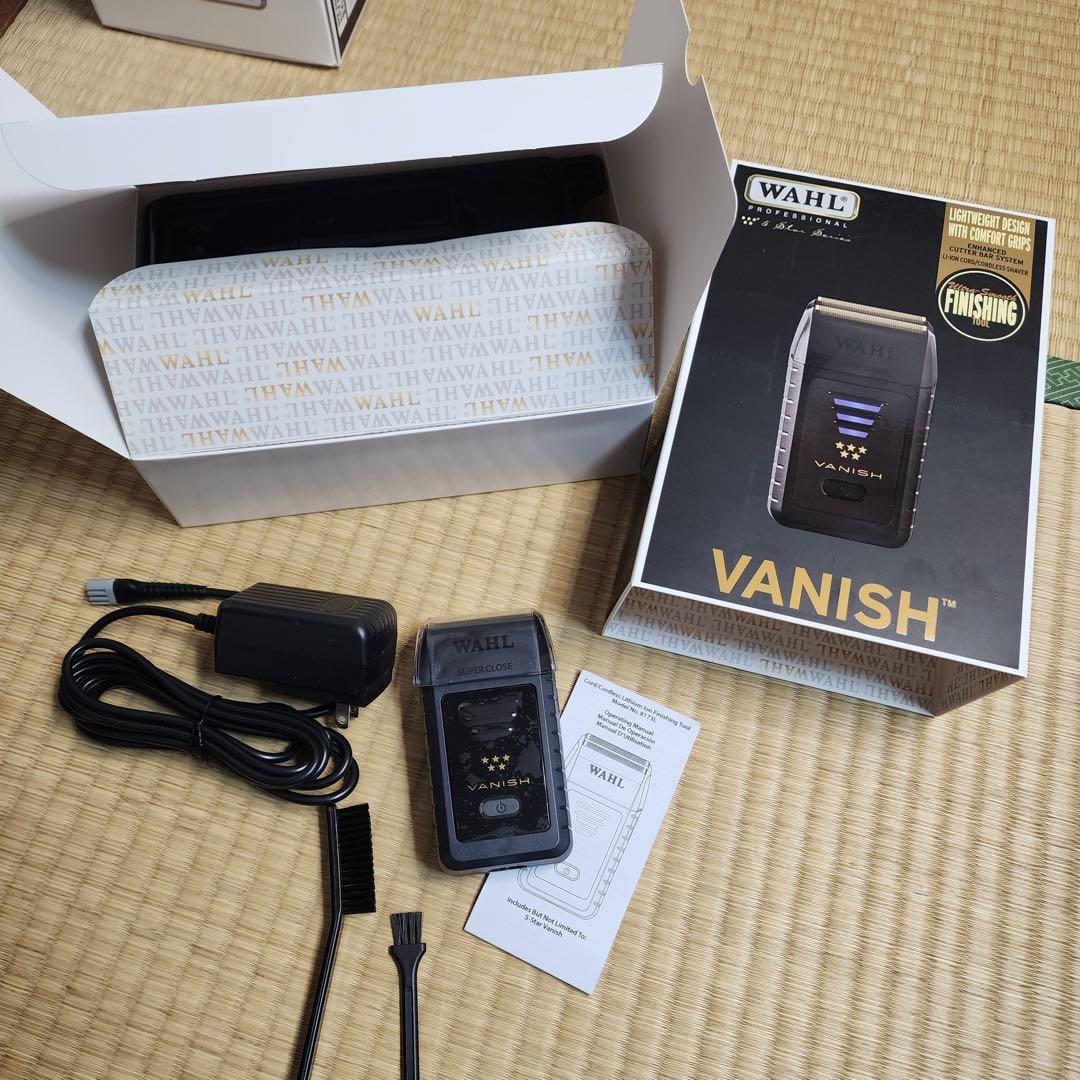 未使用品 wahl シェーバー 5starシリーズのvanish