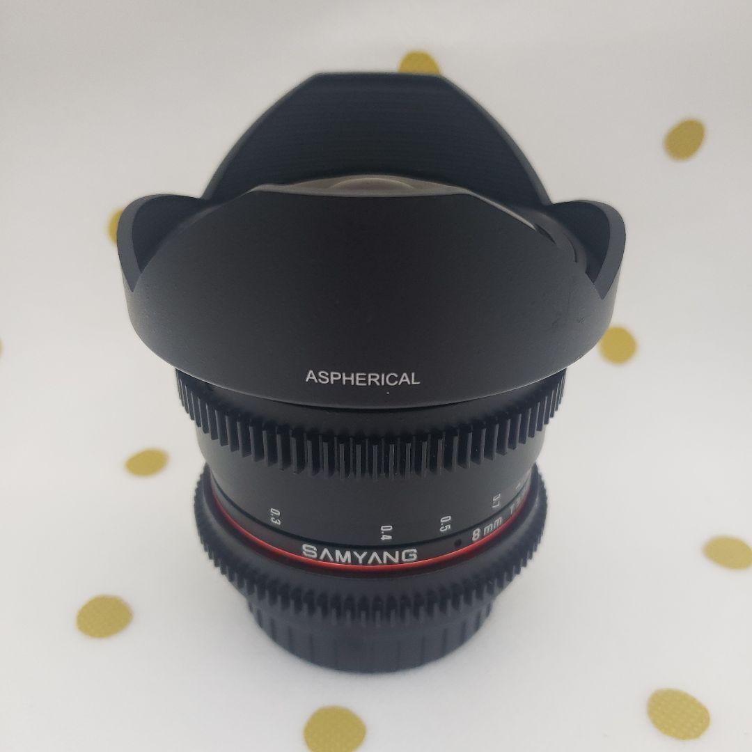 レンズ(単焦点) Samyang 8mm T3.8VDSLR UMC Fish-eye CS II