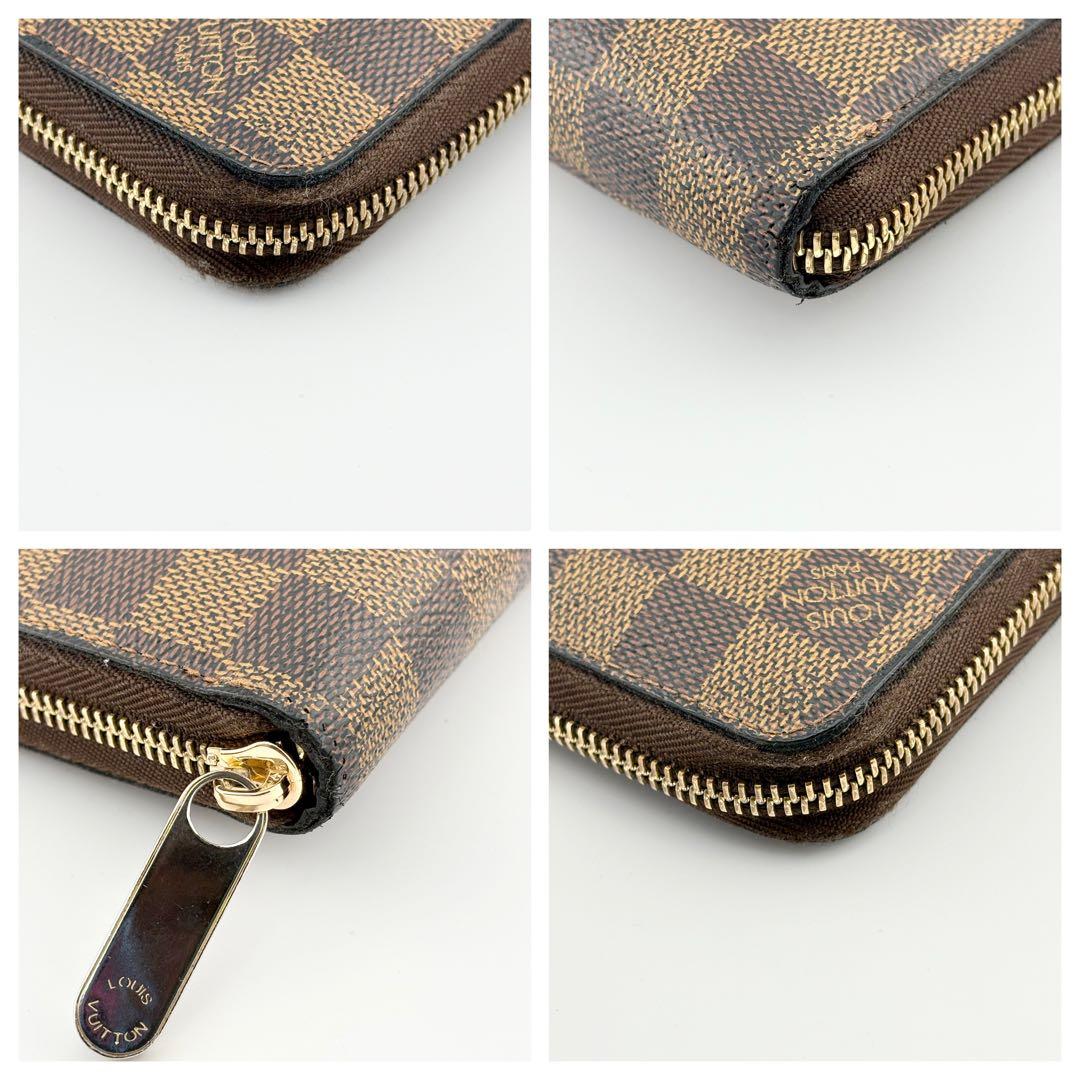 【良品✨】ルイヴィトン ダミエ ジッピーウォレット 長財布 ラウンドファスナー
