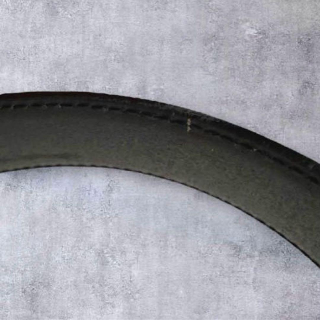 【サルバトーレフェラガモ】ダブルガンチーニ レザー ベルト シルバー金具　正規品