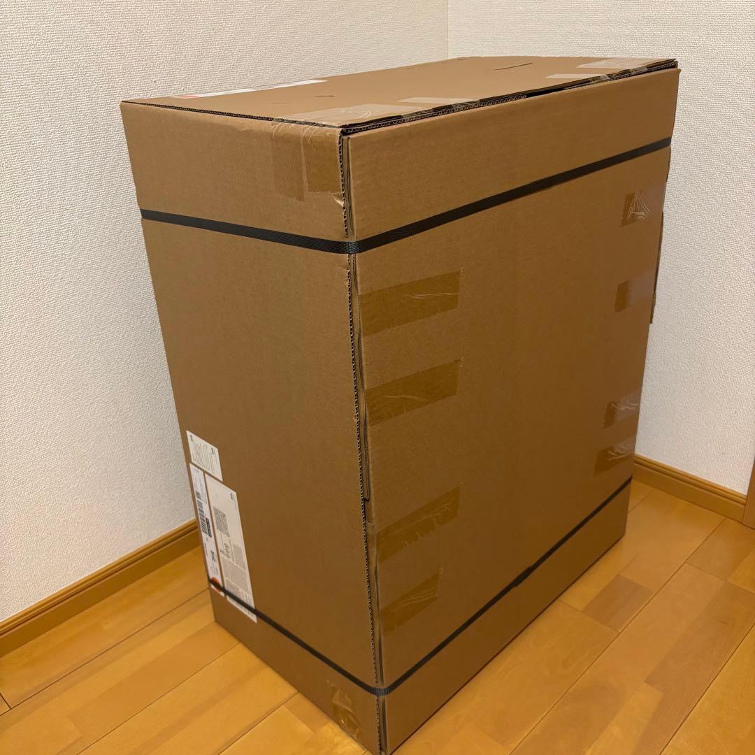 【『新品□未開封』】ディヴリンゲ IKEA 回転パーソナルチェア オレンジ