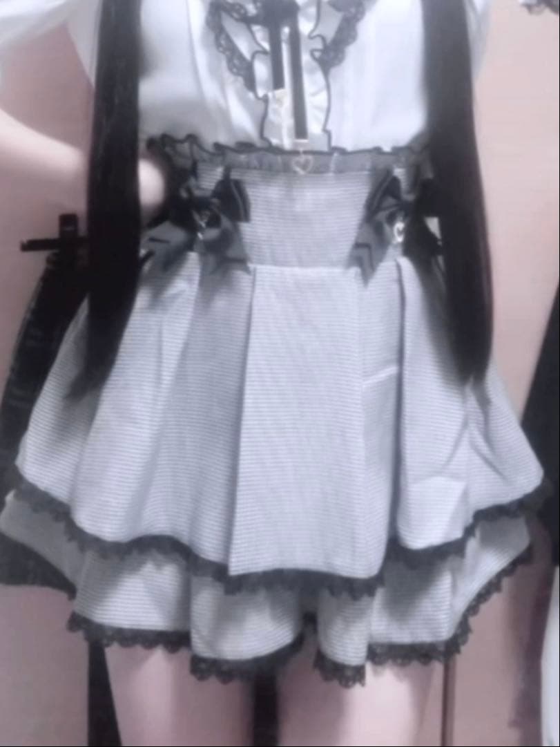MARS もえにゃコラボ 2弾フリルリボンスカパン（スカート）