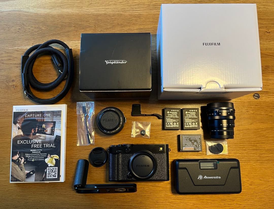 FUJIFILM X-E5 レンズキット&フォクトレンダー、アクセサリー多数