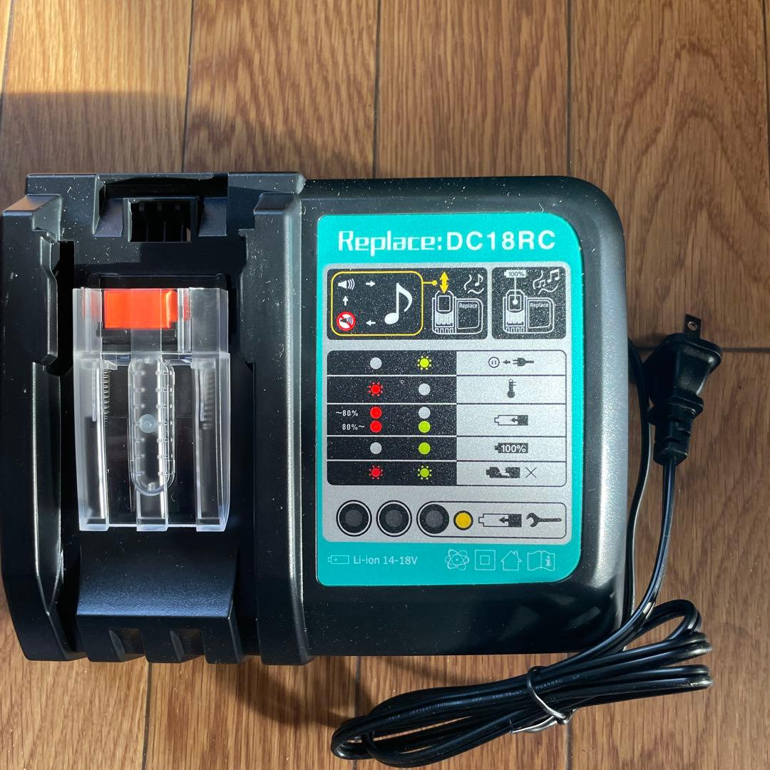  peak 扇風機 DC18RC 充電器付き