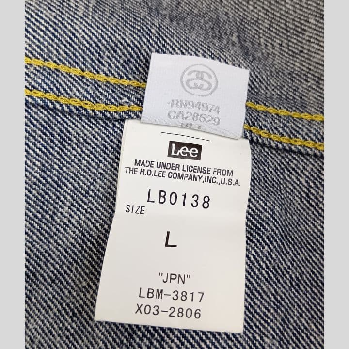 stussy ステューシー Lee リー Gジャン デニムジャケット