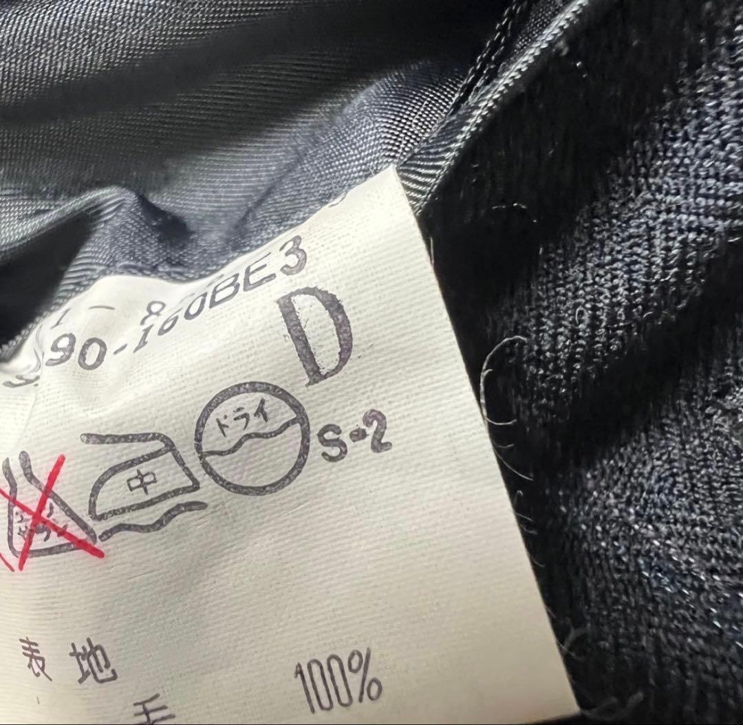 90s BURBERRY バーバリー ダブル　セットアップ　スーツ　ストライプ