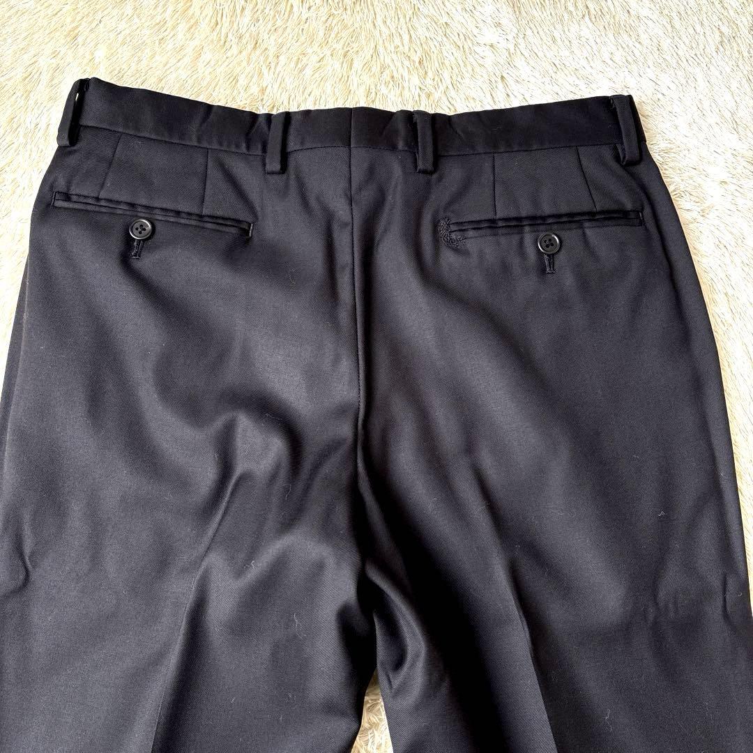 ポールスミス ロロピアーナ生地 スーツ セットアップ ポケット花柄 裏地パープル