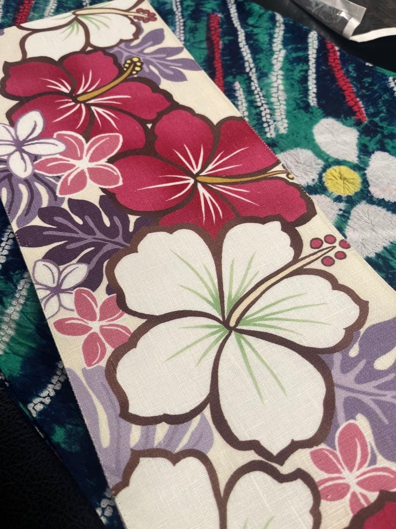 有松絞り浴衣　ヨーキー様