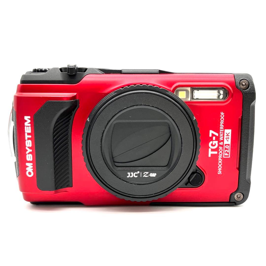 美品♪ OLYMPUS TG-7 レッド　4K 対応