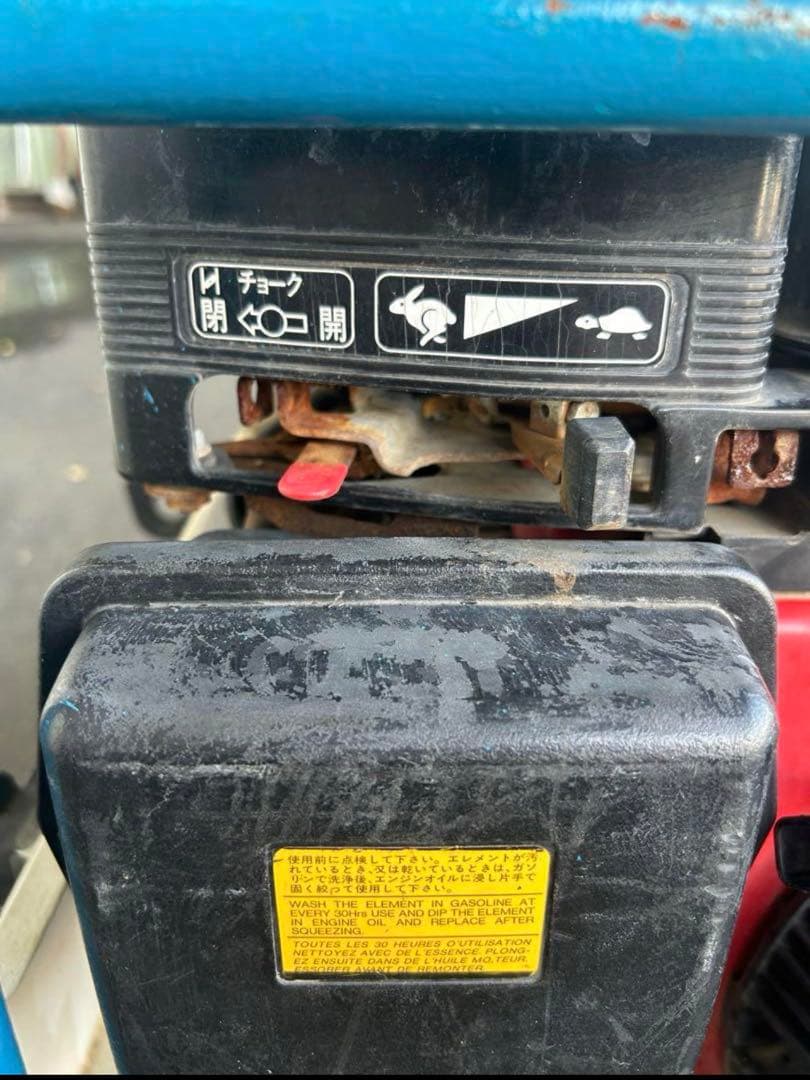 KL2★強い★ツルミ鶴見製作所エンジン式高圧洗浄機　多水量型　HPJ-680ES