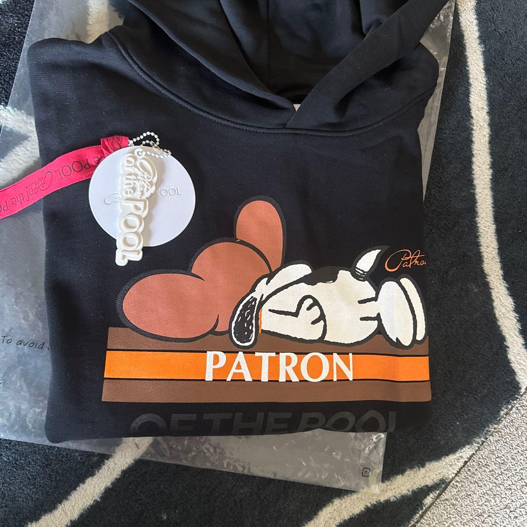 MICALLE MICALLE Snoopy パーカー M ブラックPatron