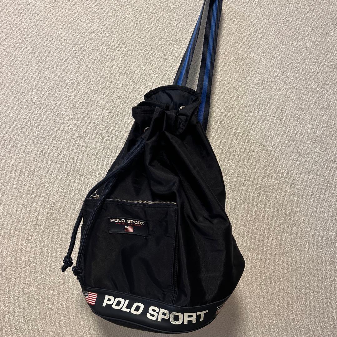 POLO SPORTポロスポーツ ワンショルダー 巾着 バッグ 00s90s