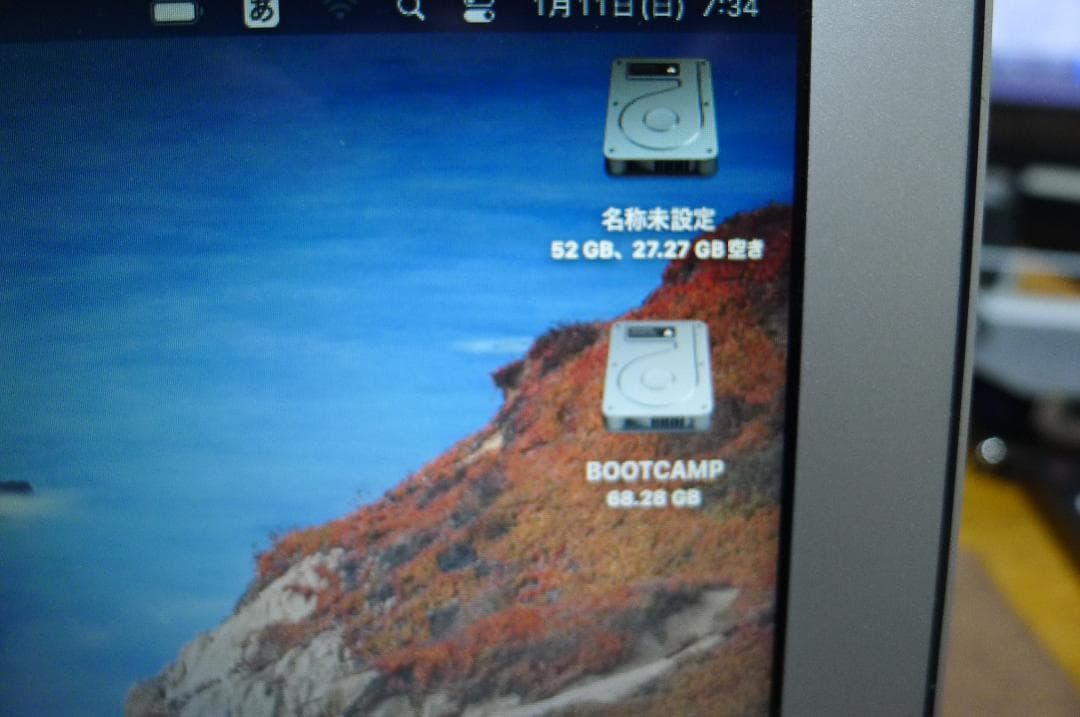 MacBookAir13 I5/128G / Windows11（認証済）導入済