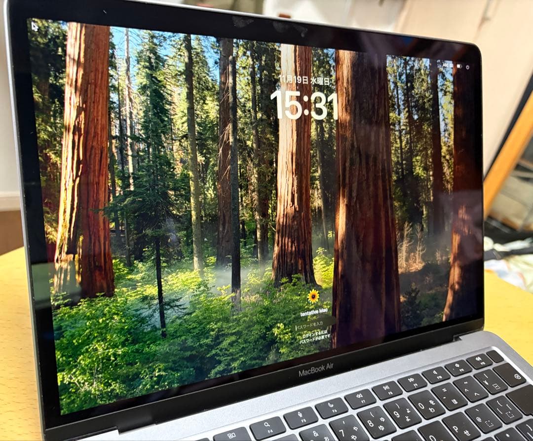 MacBook Air M1 2020 スペースグレイ 16GB 256GB