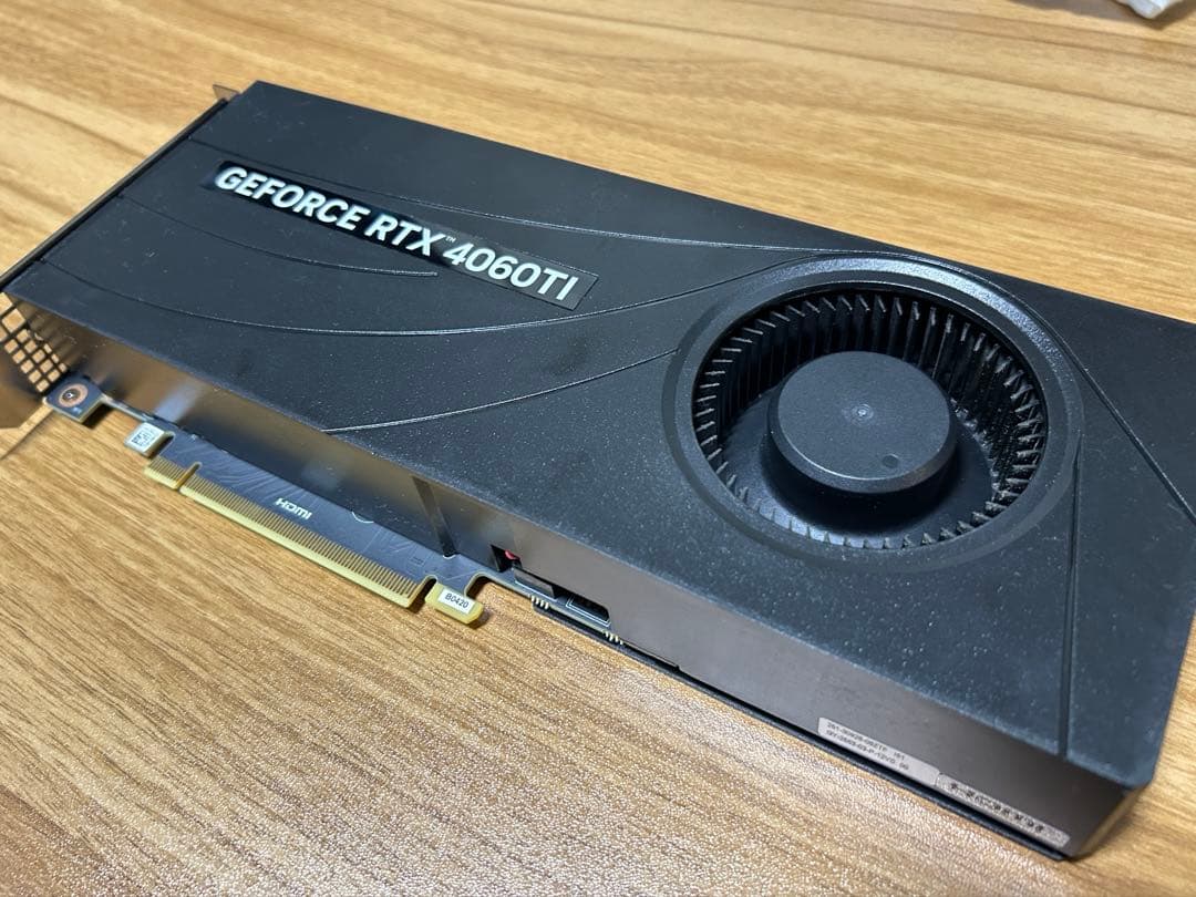ZOTAC GeForce RTX 4060 Ti 8GB 箱なし
