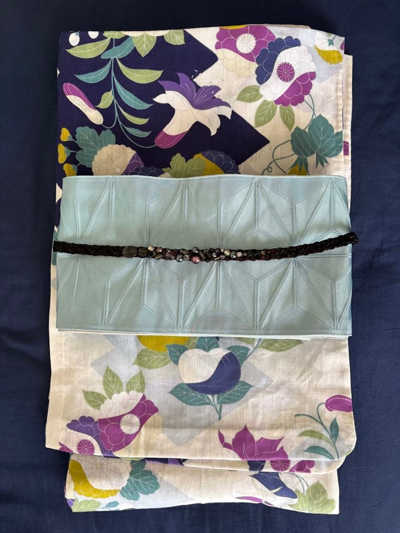 【未使用】撫松庵　浴衣　裄70