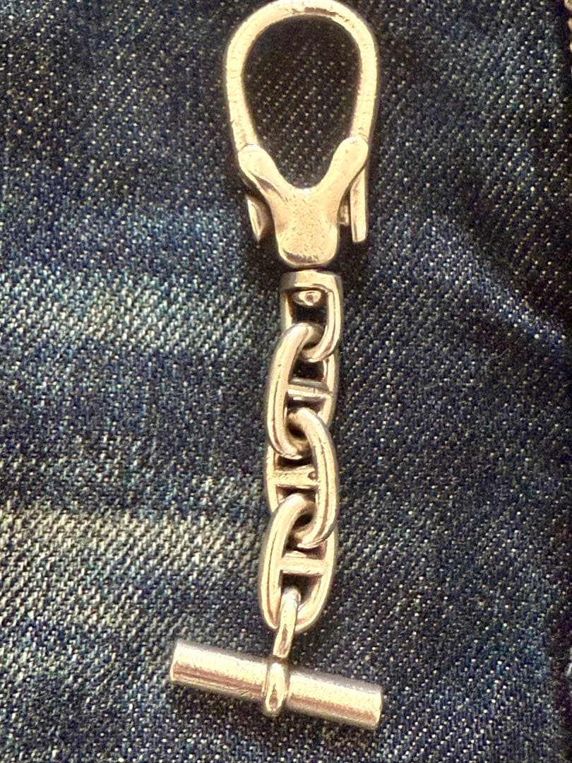 T*P様 HERMES シェーヌダンクル キーホルダー ヴィンテージエルメス　キ