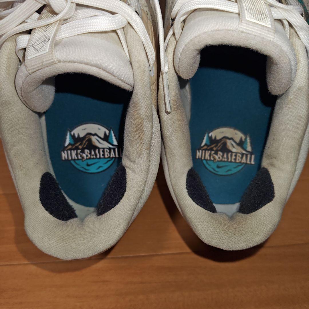 キングカズ ナイキ アルファハラチエリート 金具式スパイク 野球 28cm