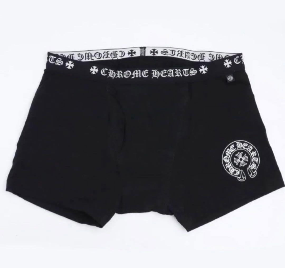 新品　CHROME HEARTS / クロムハーツ　ブラック ボクサーパンツ
