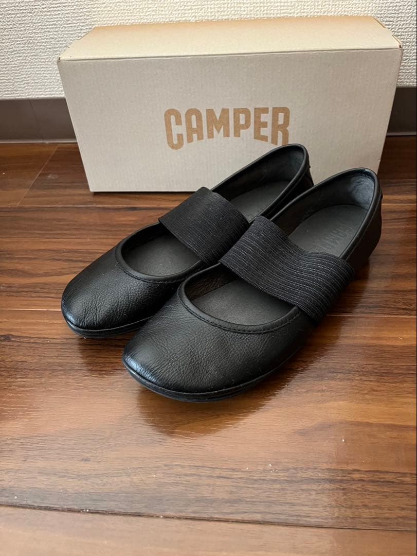CAMPER フラットシューズ ブラック 39
