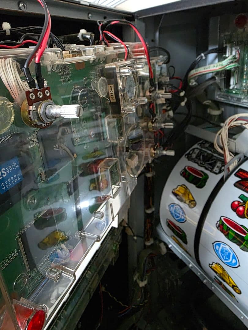 パチスロ実機　ブラックラグーン 初代　家庭用変更済