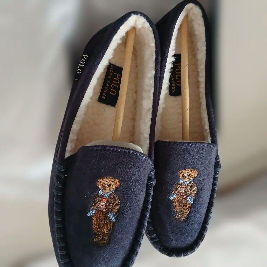 POLO ベアネイビー モカシン