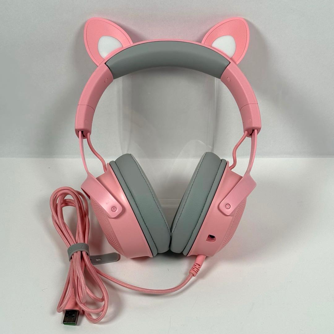 ヘッドホン Razer Kraken Kitty V2 Pro Quartz Pink