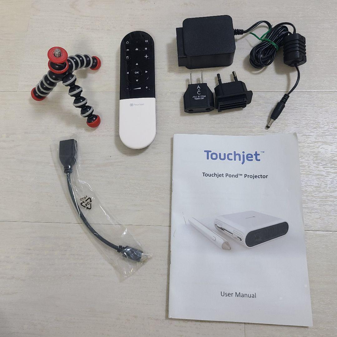 【タッチ操作】スマート　プロジェクター Touchjet Pond　映画　ゲーム