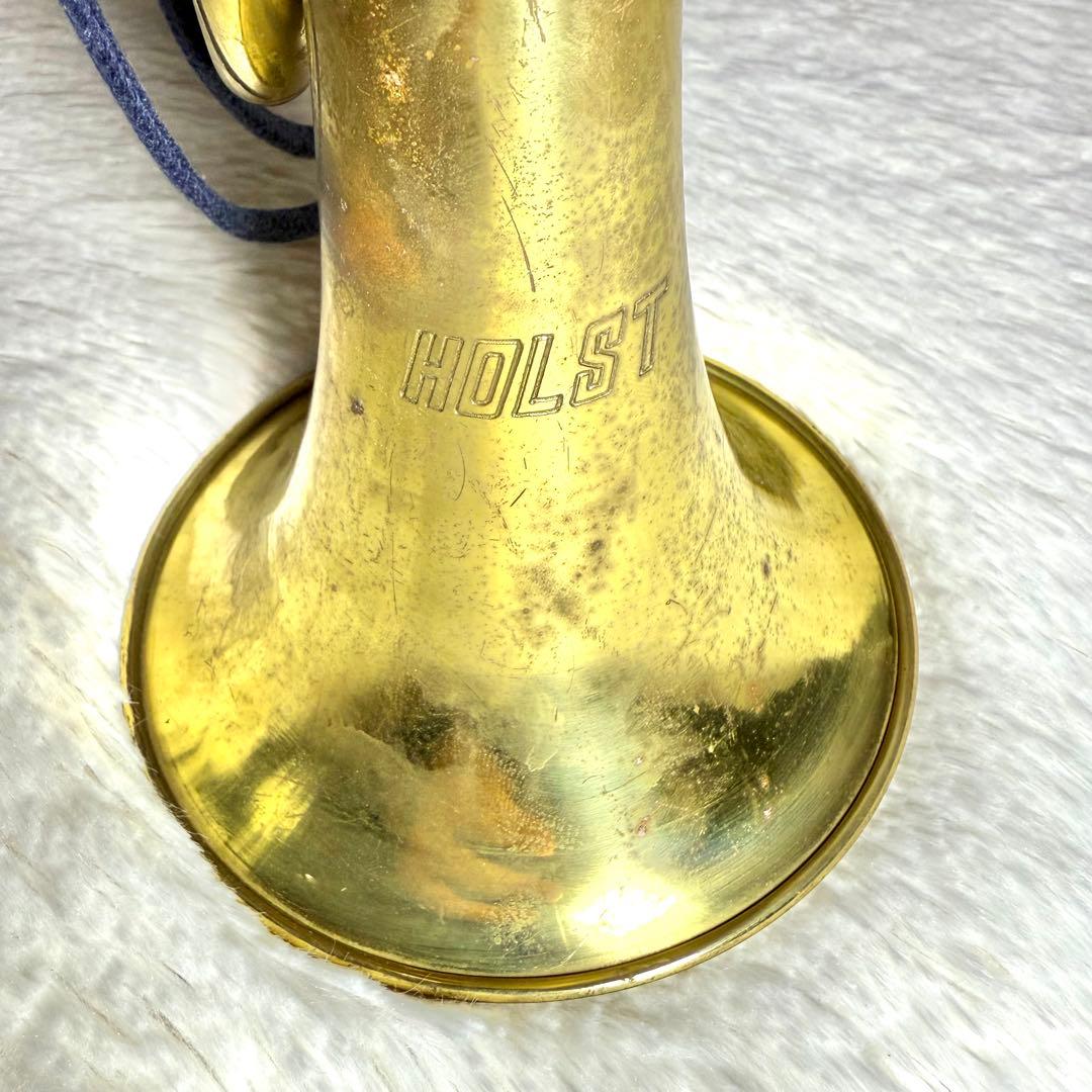 HOLST ホルスト 浜松まつりラッパ 信号ラッパ 3つ巻き ゴールド 金3連
