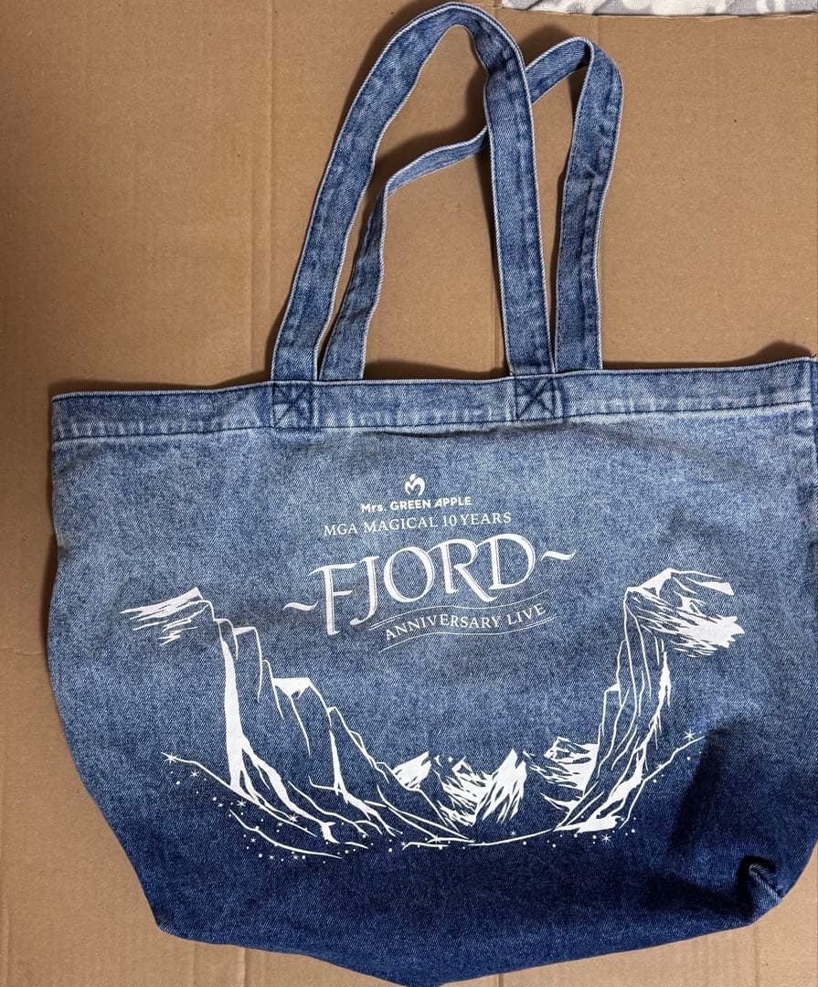 Mrs. GREEN APPLE ミセス フィヨルド デニム バッグ