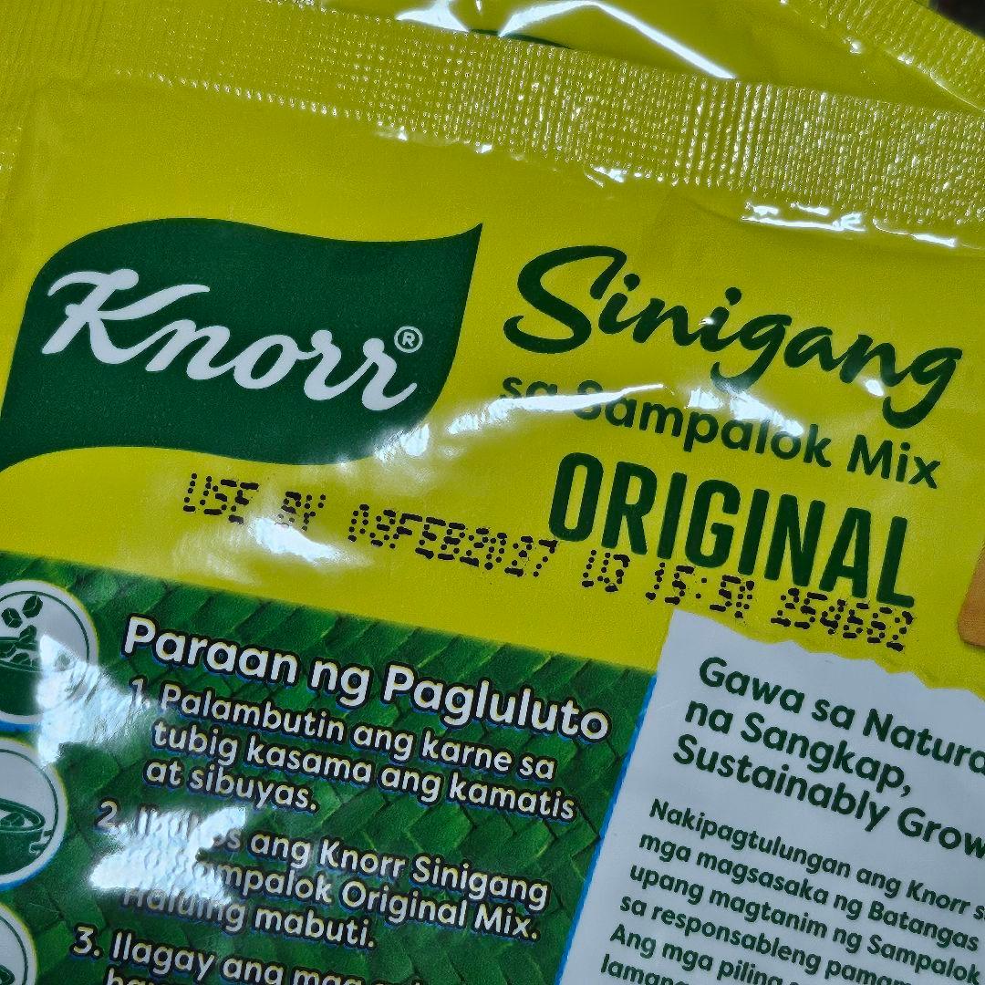 Philippine food knorr seasoning フィリピン食品