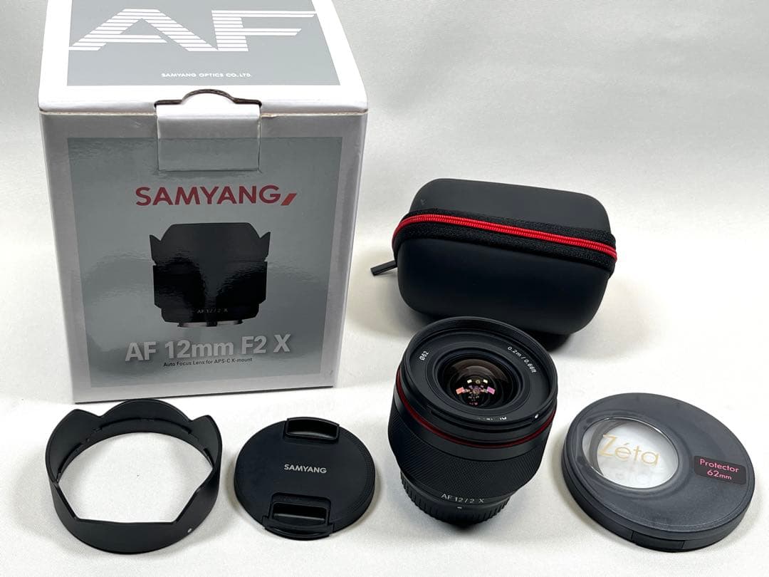 SAMYANG AF 12mm F2 X フジフイルム用 Xマウント おまけ付き