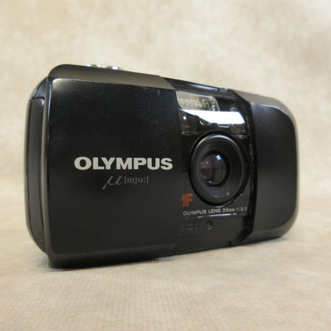 【希少】 OLYMPUS オリンパス μ mju 初代 コンパクトフィルムカメラ