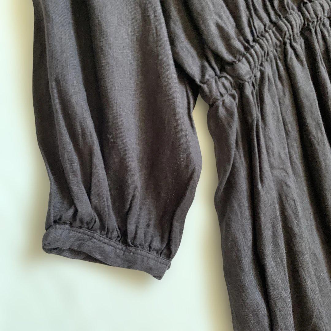 SALE‼️美品ネストローブnest robe✨ウエストギャザーワンピ　2way