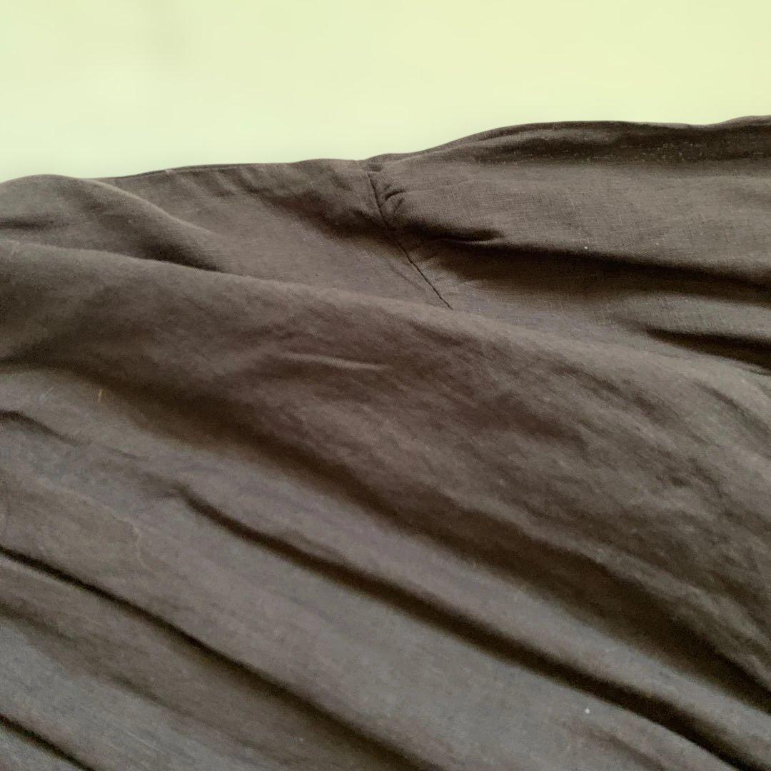 SALE‼️美品ネストローブnest robe✨ウエストギャザーワンピ　2way