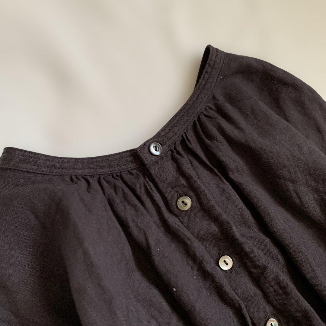 SALE‼️美品ネストローブnest robe✨ウエストギャザーワンピ　2way