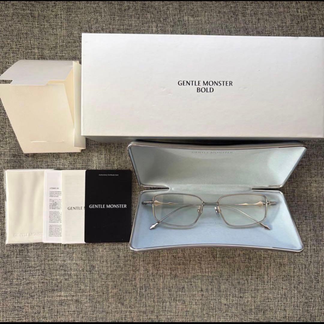 GentleMonster BOLD Atomic 02 小松菜奈着用 リムレス