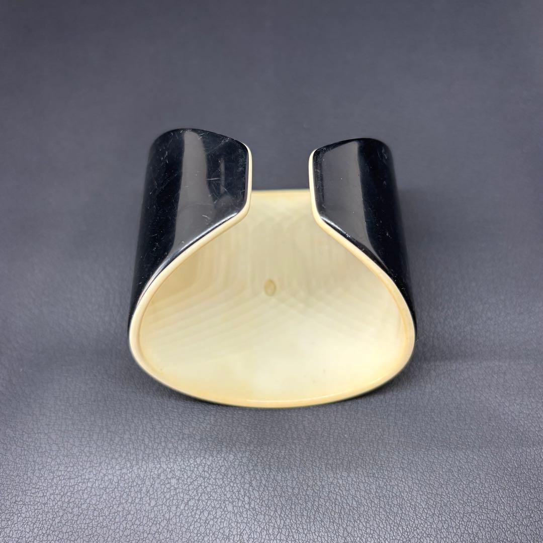 【シャネル】CHANEL ココマーク バングル ヴィンテージ プラスチック