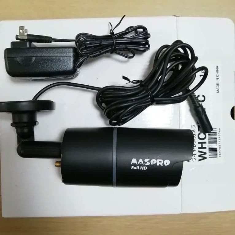 マスプロ　ワイヤレス　防犯カメラ MHC7M2-C