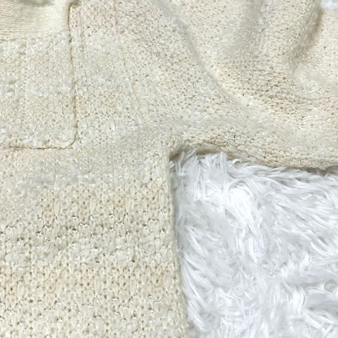 【定価3.5万✨】Whim Gazette モヘヤ混　ツイードジャケット　金釦