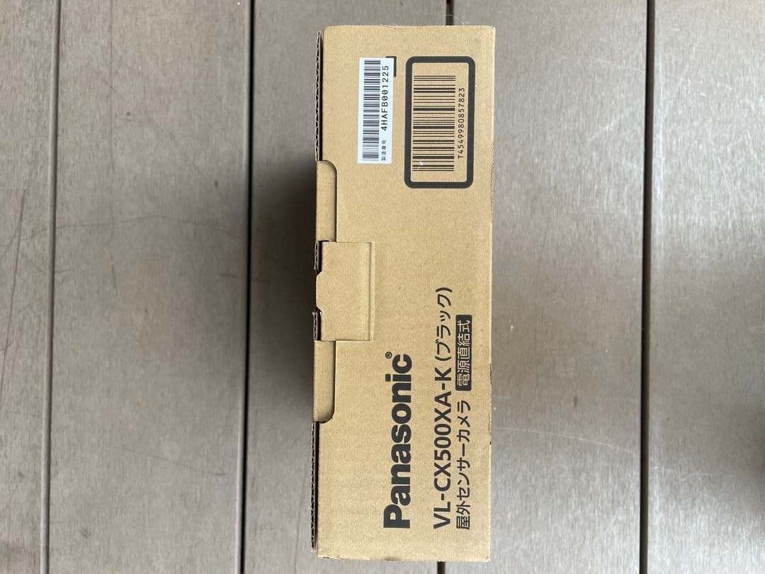 Panasonic VL-CX500XA-K センサーカメラ　ドアホン